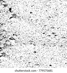 Black and white grunge background. Abstract vector texture of the ink spots. Vintage elements for printing on business cards, posters and design your own