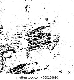 Black and white grunge background. Abstract vector texture of the ink spots. Vintage elements for printing on business cards, posters and design your own