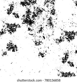 Black and white grunge background. Abstract vector texture of the ink spots. Vintage elements for printing on business cards, posters and design your own