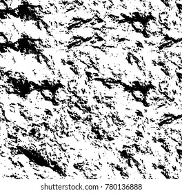 Black and white grunge background. Abstract vector texture of the ink spots. Vintage elements for printing on business cards, posters and design your own