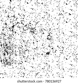 Black and white grunge background. Abstract vector texture of the ink spots. Vintage elements for printing on business cards, posters and design your own