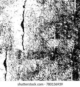Black and white grunge background. Abstract vector texture of the ink spots. Vintage elements for printing on business cards, posters and design your own