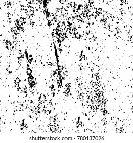 Black and white grunge background. Abstract vector texture of the ink spots. Vintage elements for printing on business cards, posters and design your own