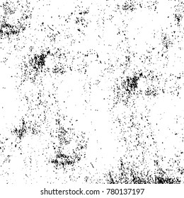 Black and white grunge background. Abstract vector texture of the ink spots. Vintage elements for printing on business cards, posters and design your own