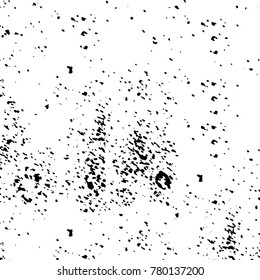 Black and white grunge background. Abstract vector texture of the ink spots. Vintage elements for printing on business cards, posters and design your own