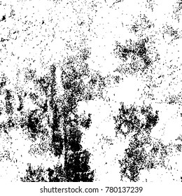 Black and white grunge background. Abstract vector texture of the ink spots. Vintage elements for printing on business cards, posters and design your own