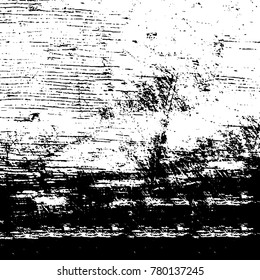 Black and white grunge background. Abstract vector texture of the ink spots. Vintage elements for printing on business cards, posters and design your own