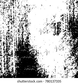 Black and white grunge background. Abstract vector texture of the ink spots. Vintage elements for printing on business cards, posters and design your own