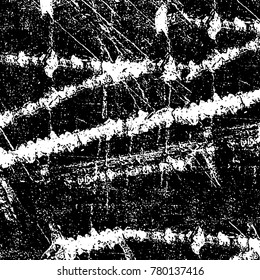 Black and white grunge background. Abstract vector texture of the ink spots. Vintage elements for printing on business cards, posters and design your own