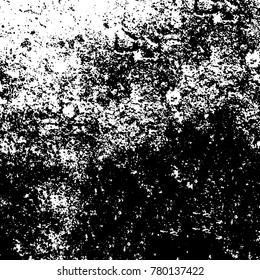 Black and white grunge background. Abstract vector texture of the ink spots. Vintage elements for printing on business cards, posters and design your own