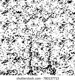 Black and white grunge background. Abstract vector texture of the ink spots. Vintage elements for printing on business cards, posters and design your own