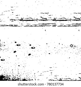 Black and white grunge background. Abstract vector texture of the ink spots. Vintage elements for printing on business cards, posters and design your own