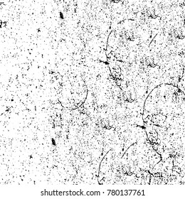 Black and white grunge background. Abstract vector texture of the ink spots. Vintage elements for printing on business cards, posters and design your own