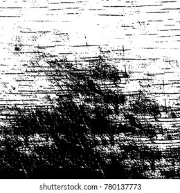 Black and white grunge background. Abstract vector texture of the ink spots. Vintage elements for printing on business cards, posters and design your own