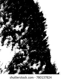 Black and white grunge background. Abstract vector texture of the ink spots. Vintage elements for printing on business cards, posters and design your own