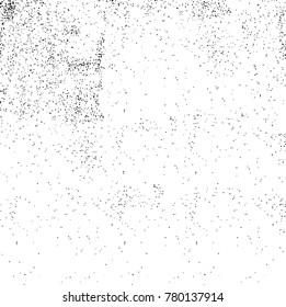 Black and white grunge background. Abstract vector texture of the ink spots. Vintage elements for printing on business cards, posters and design your own