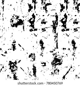 Black and white grunge background. Abstract vector texture of the ink spots. Vintage elements for printing on business cards, posters and design your own