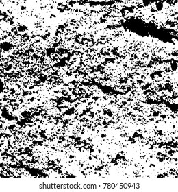 Black and white grunge background. Abstract vector texture of the ink spots. Vintage elements for printing on business cards, posters and design your own
