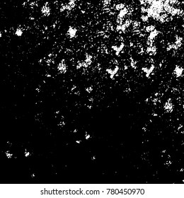 Black and white grunge background. Abstract vector texture of the ink spots. Vintage elements for printing on business cards, posters and design your own