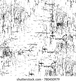 Black and white grunge background. Abstract vector texture of the ink spots. Vintage elements for printing on business cards, posters and design your own
