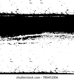 Black and white grunge background. Abstract vector texture of the ink spots. Vintage elements for printing on business cards, posters and design your own