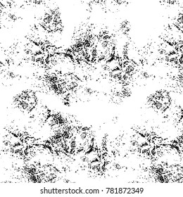 Black and white grunge background. Abstract vector texture of the ink spots. Vintage elements for printing on business cards, posters and design your own