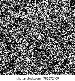 Black and white grunge background. Abstract vector texture of the ink spots. Vintage elements for printing on business cards, posters and design your own