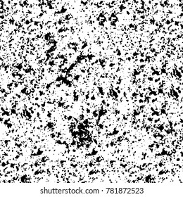 Black and white grunge background. Abstract vector texture of the ink spots. Vintage elements for printing on business cards, posters and design your own