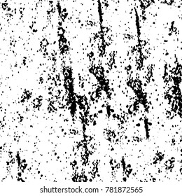 Black and white grunge background. Abstract vector texture of the ink spots. Vintage elements for printing on business cards, posters and design your own