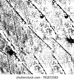 Black and white grunge background. Abstract vector texture of the ink spots. Vintage elements for printing on business cards, posters and design your own
