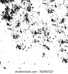 Black and white grunge background. Abstract vector texture of the ink spots. Vintage elements for printing on business cards, posters and design your own