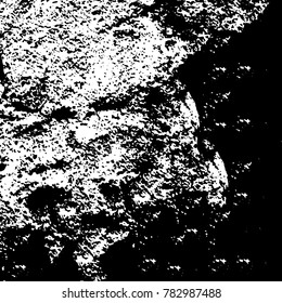 Black and white grunge background. Abstract vector texture of the ink spots. Vintage elements for printing on business cards, posters and design your own