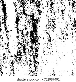 Black and white grunge background. Abstract vector texture of the ink spots. Vintage elements for printing on business cards, posters and design your own