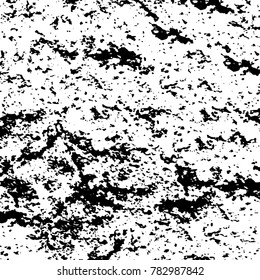 Black and white grunge background. Abstract vector texture of the ink spots. Vintage elements for printing on business cards, posters and design your own