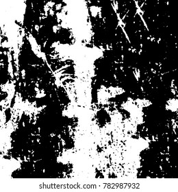 Black and white grunge background. Abstract vector texture of the ink spots. Vintage elements for printing on business cards, posters and design your own