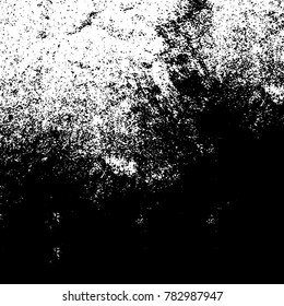 Black and white grunge background. Abstract vector texture of the ink spots. Vintage elements for printing on business cards, posters and design your own