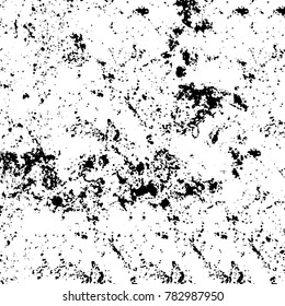 Black and white grunge background. Abstract vector texture of the ink spots. Vintage elements for printing on business cards, posters and design your own