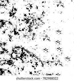 Black and white grunge background. Abstract vector texture of the ink spots. Vintage elements for printing on business cards, posters and design your own