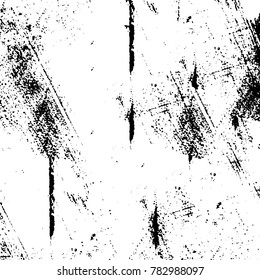 Black and white grunge background. Abstract vector texture of the ink spots. Vintage elements for printing on business cards, posters and design your own