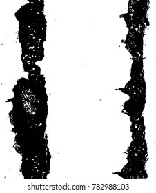 Black and white grunge background. Abstract vector texture of the ink spots. Vintage elements for printing on business cards, posters and design your own