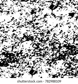 Black and white grunge background. Abstract vector texture of the ink spots. Vintage elements for printing on business cards, posters and design your own