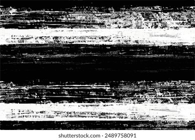 Black and white Grunge Background. Grunge Brush strokes texture. Black grunge vector texture Vector brush stroke texture. Distressed uneven grunge background. Abstract distressed vector illustration.