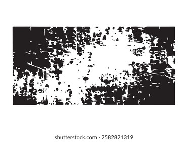 Black and white Grunge background. Dirty and damaged backdrop. Grunge black and white pattern. Monochrome particles abstract texture. EPS10.