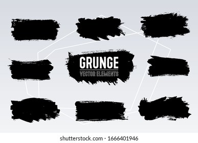 Black and white grunge background. Distress overlay texture for your design. Urban texture template.