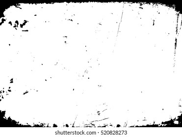 Black and white grunge background Distress Texture.Grunge Wall Background.Grunge frame. Vector template Illustration.