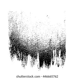 Black and white grunge background like brush strokes