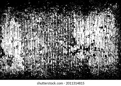 Black and white grunge background. Monochrome texture of wear, ruin, horror, dirt. The ink-stained surface is old