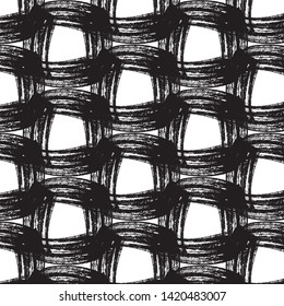 Black and white grunge background pattern
