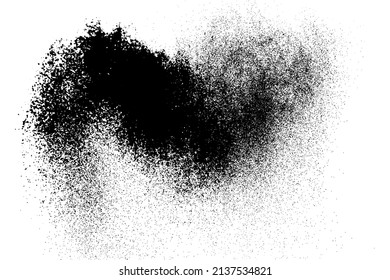 Arrière-plan grunge noir et blanc. Texture post-apocalyptique. Image générée numériquement. Éléments de création vectorielle. Illustration, Eps10.