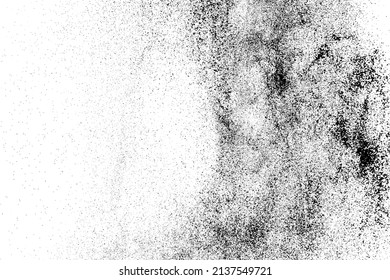 Black and white grunge background. Post-apocalyptic style texture. Digitally generated image. Vector design elements. Illustration, Eps 10.